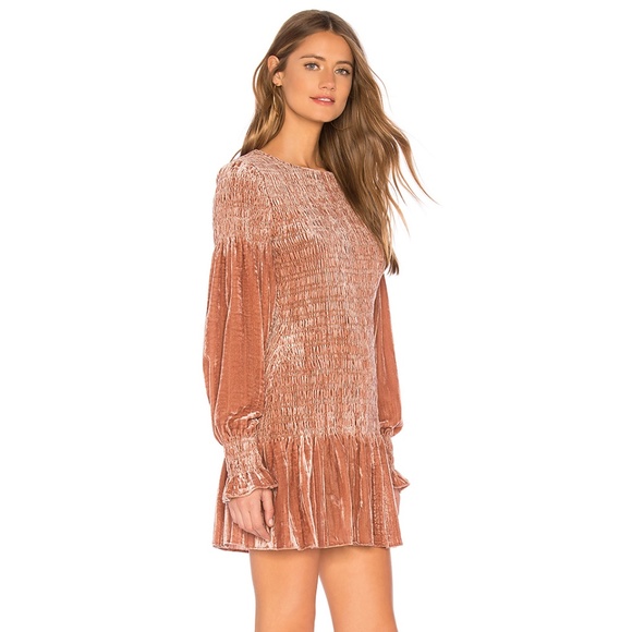 ❌SOLD❌NWT LOVESHACKFANCY Velvet Dress - Picture 6 of 14